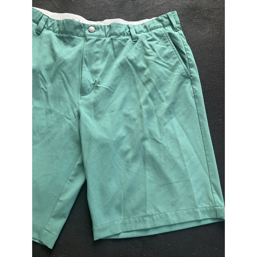 Adidas Mens Size 40 10" Golf Shorts Green - Picture 3 of 10